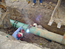 Underground Utility Gas - JT Earthworks
