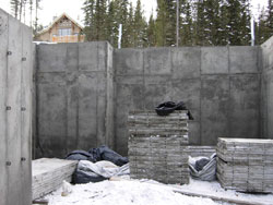 Concrete Poured Walls - JT Earthworks